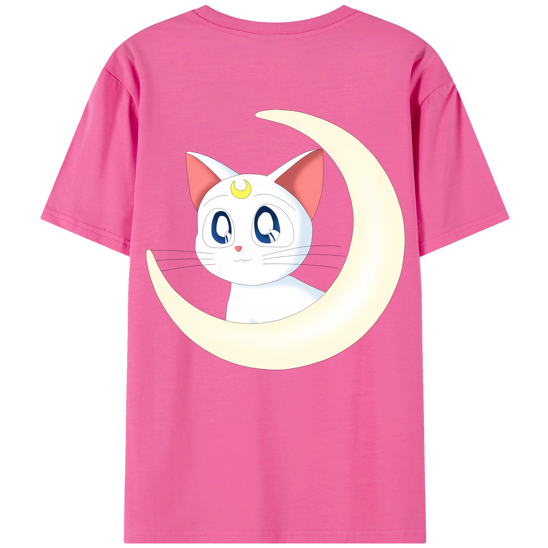 （画像用） 美少女戦士セーラームーン Sailor Moon レディース半袖Tシャツ(バックプリント)